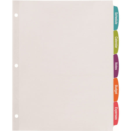 Avery&reg; Big Tab Printable Label Dividers, Easy Peel Labels, 5 Tabs - Alternate-Image5