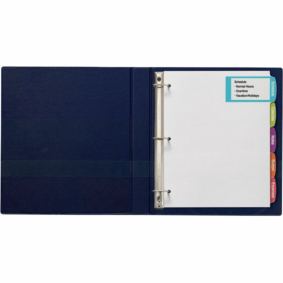 Avery&reg; Big Tab Printable Large White Label Dividers - Bottom