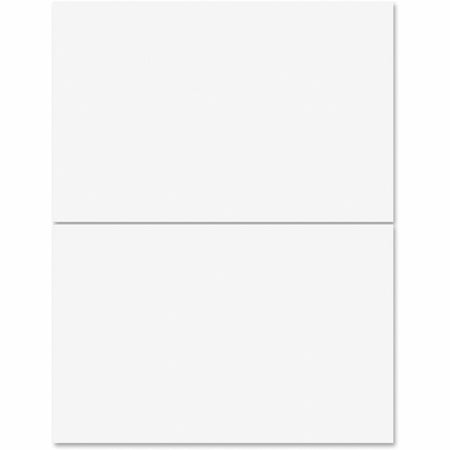 Business Source Multipurpose Shipping Labels - 5 1/2" Width x 8 1/2" Length - Permanent Adhesive - Rectangle - Laser, Inkjet - 2 / Sheet - 500 Total Sheets - 1000 / Carton