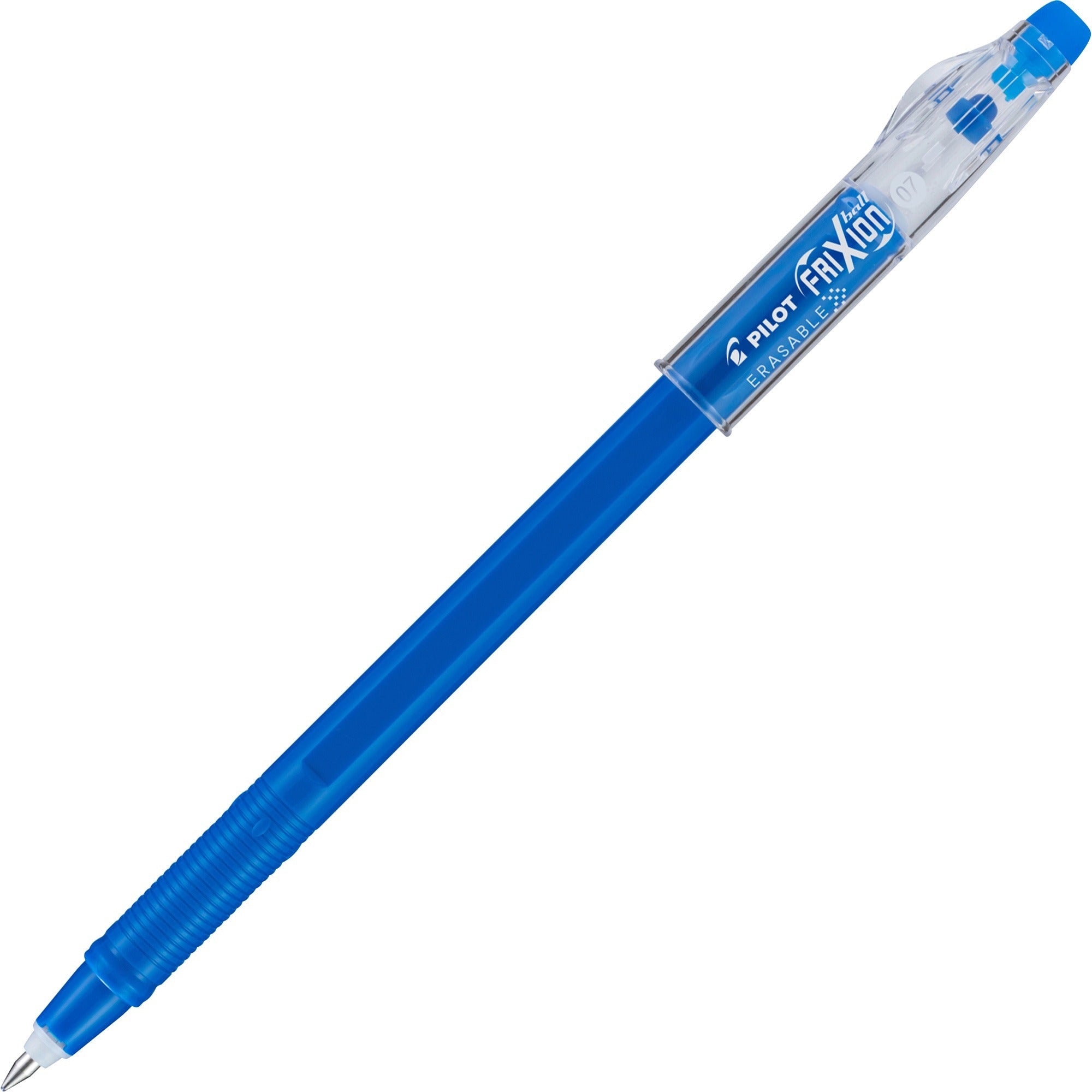 Pilot FriXion ColorStix Ballpoint Pen - Erasable - Blue Ink - Gel-based - 1 Dozen