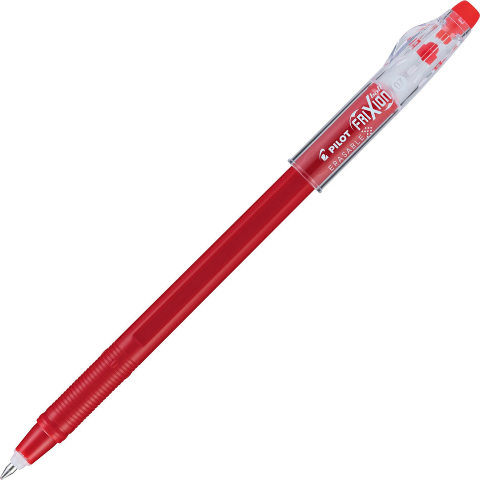 Pilot FriXion ColorStix Ballpoint Pen - Erasable - Red Ink - Gel-based - 1 Dozen