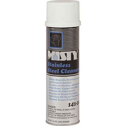 MISTY Stainless Steel Cleaner - Lemon Scent - Oil Based - 1 Each - Specialty Cleaners