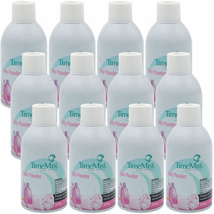 TimeMist Metered Baby Powder Scent Refill - Long Lasting Odor Neutralizer - Air Fresheners