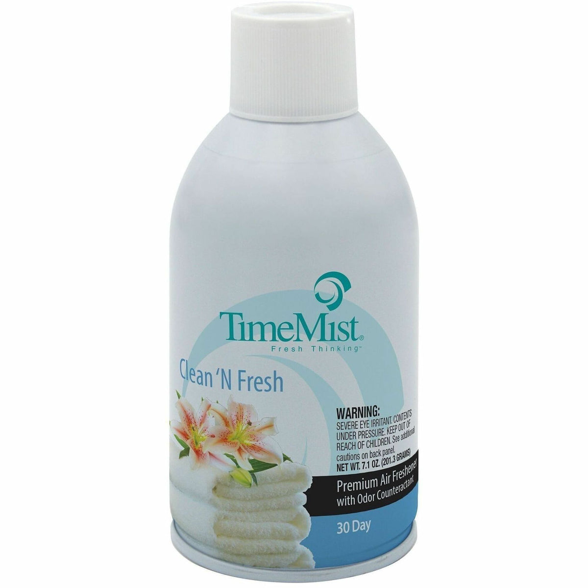 TimeMist Metered 30-Day Clean/Fresh Scent Refill - Spray - 6000 ftÔøΩ - 6.6 fl oz (0.2 quart) - Fresh-N-Clean - 30 Day - Long Lasting, Odor Neutralizer - 1 Each