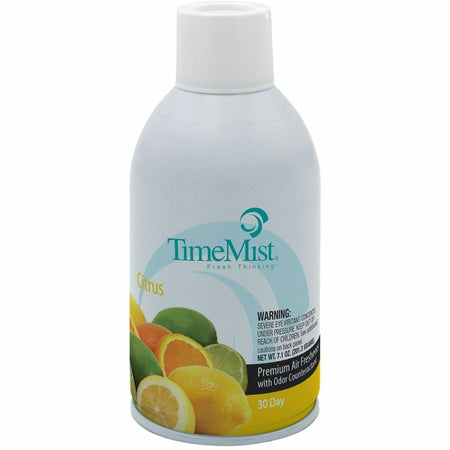 TimeMist Metered 30-Day Citrus Scent Refill - Spray - 6000 ftÔøΩ - 6.6 fl oz (0.2 quart) - Citrus - 30 Day - Long Lasting, Odor Neutralizer - 1 Each
