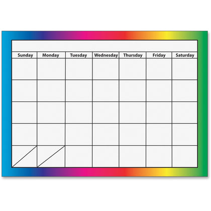Ashley Dry Erase Magnetic Calendar: Academic Monthly Planner - Teaching Calendars & Planners