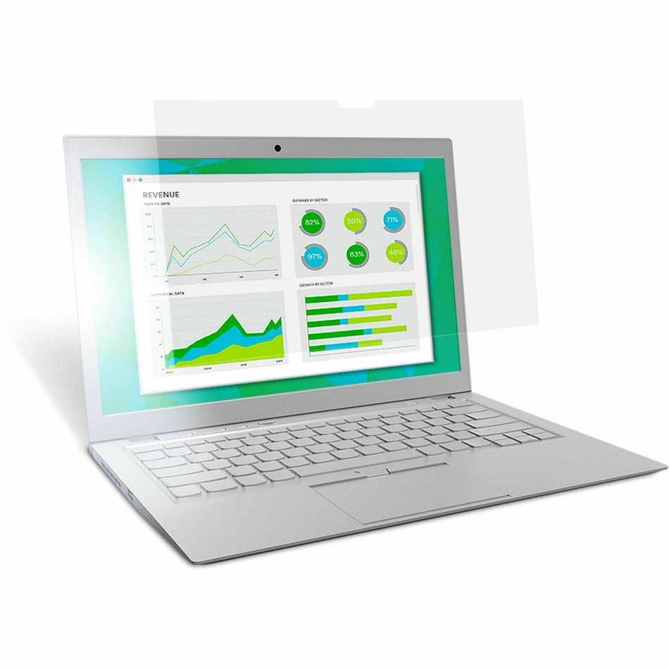 3M Anti-Glare Filter Clear, Matte - For 15.6" Widescreen LCD Notebook, 2 in 1 Notebook - 16:9 - Scratch Resistant, Fingerprint Resistant, Dust Resistant - Anti-glare - 1 Each