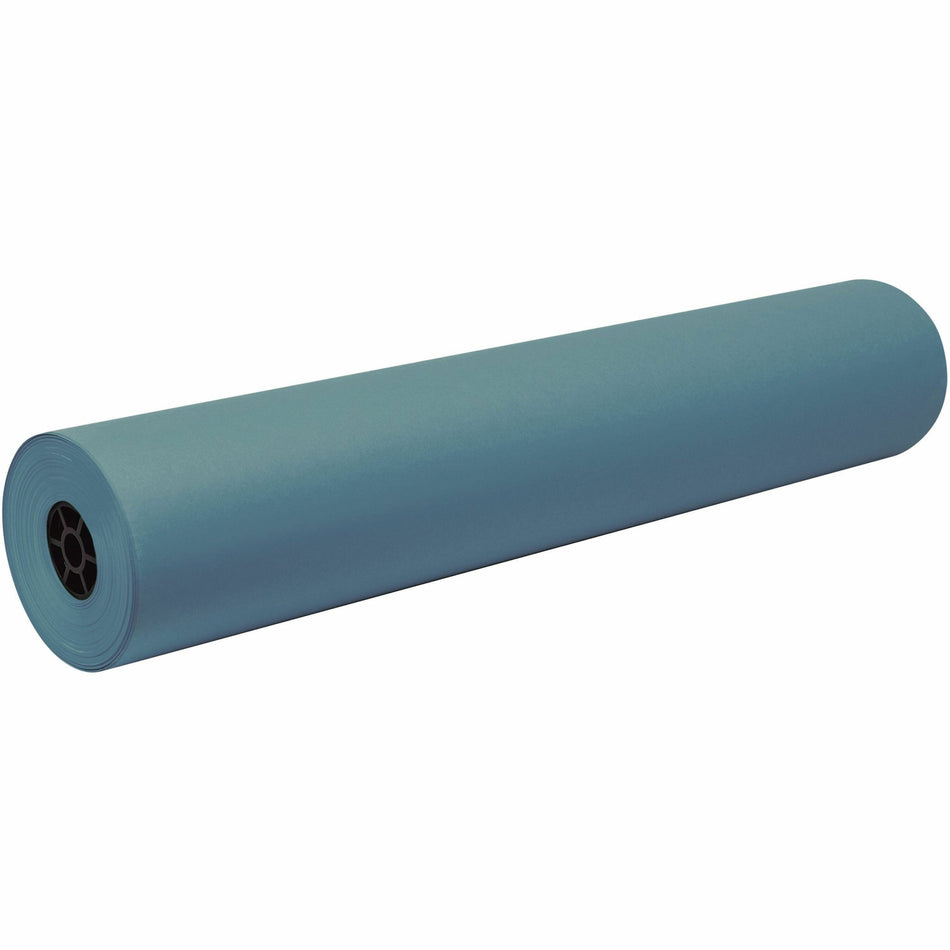 Decorol Flame Retardant Art Paper Roll - Art Project, Mural, Collage, Bulletin Board - 7.13" Height x 36" Width x 1000 ft Length - Sky Blue - Sulphite - 1 Roll