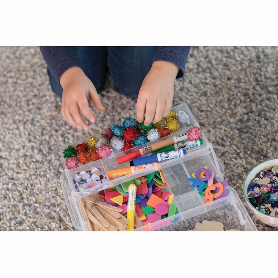 Creativity Street Wiggle Eyes Stickers - Fun, Learning Theme/Subject - 1000 x Eye Shape - Self-adhesive - Black/White - 1000 / Pack