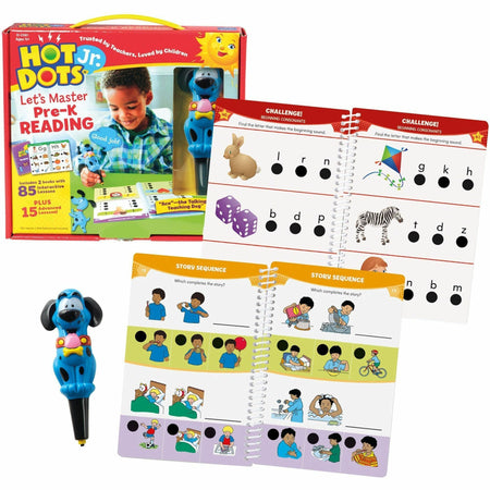 Hot Dots Jr Pre-K Reading Set Interactive Printed Book - Book - Grade Pre-K