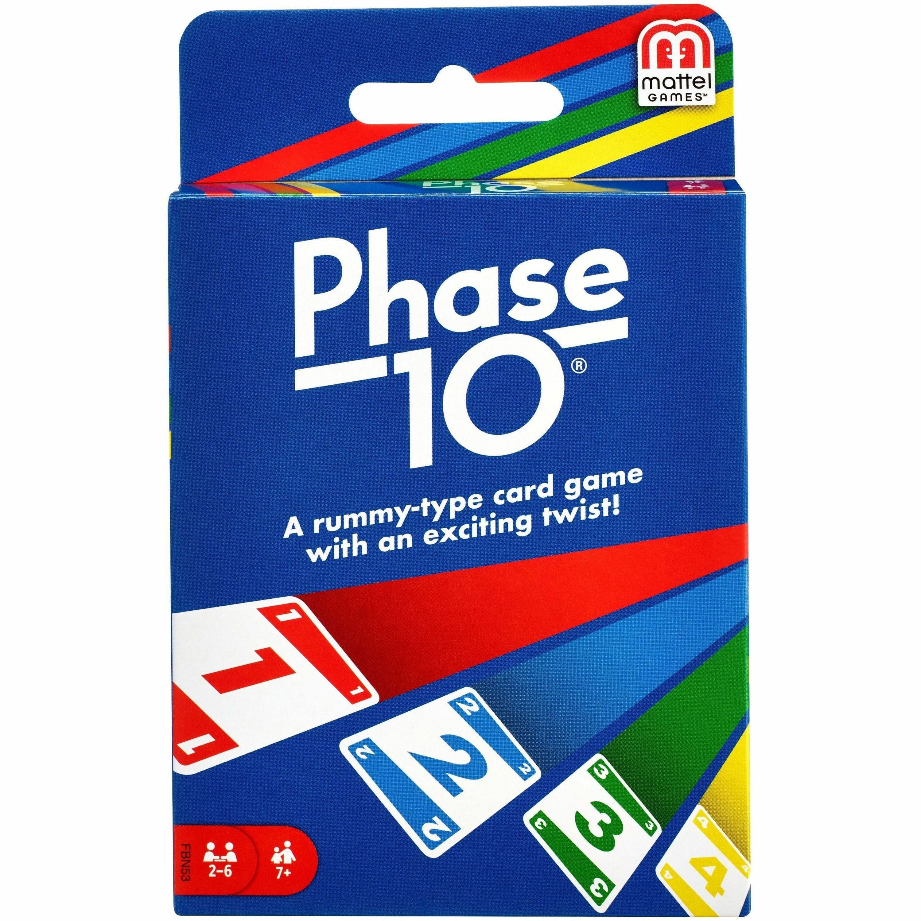 Mattel Phase 10 Card Game: Fun for 2-6 Players - Games & Puzzles