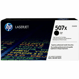 HP 507X Original High Yield Laser Toner Cartridge - Single Pack - Black - 1 Each - 1500