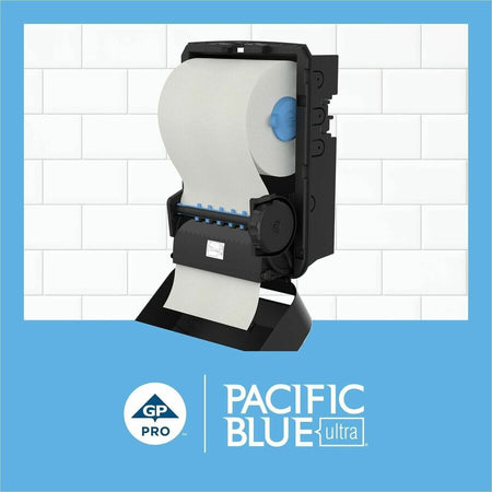 Pacific Blue Ultra High-Capacity Recycled Paper Towel Rolls - Alternate-Image2