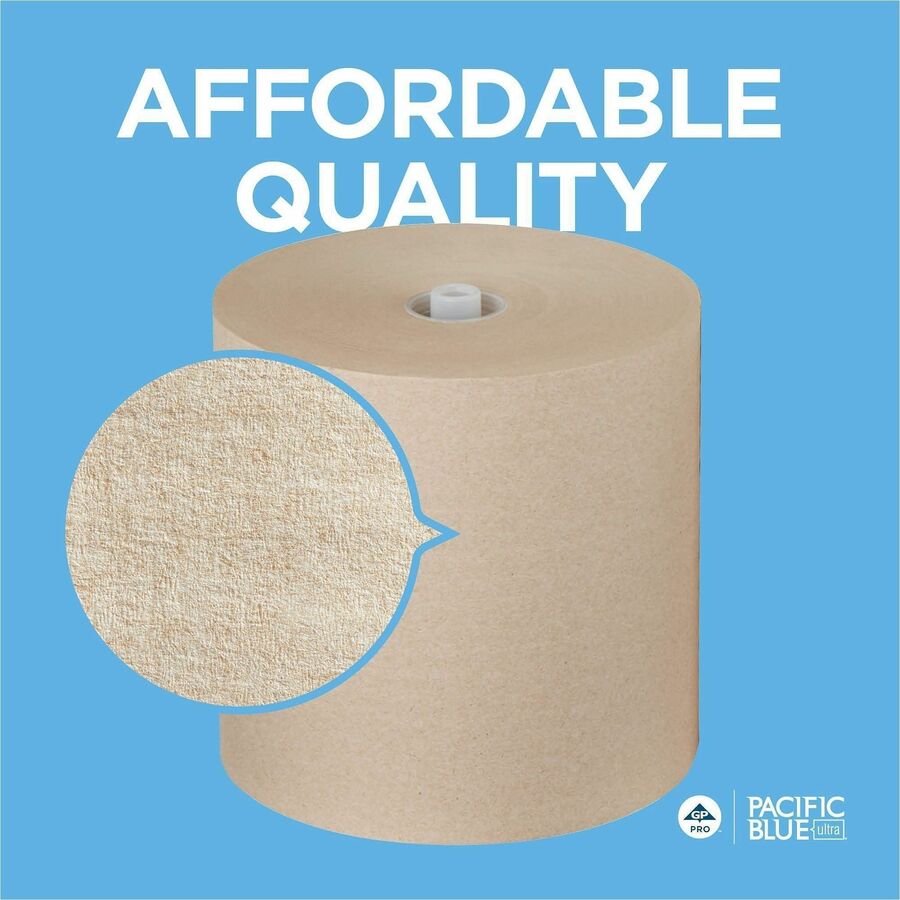 Pacific Blue Ultra High-Capacity Recycled Paper Towel Rolls - Alternate-Image5