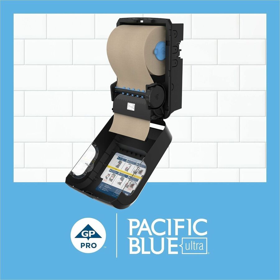 Pacific Blue Ultra High-Capacity Recycled Paper Towel Rolls - Alternate-Image3