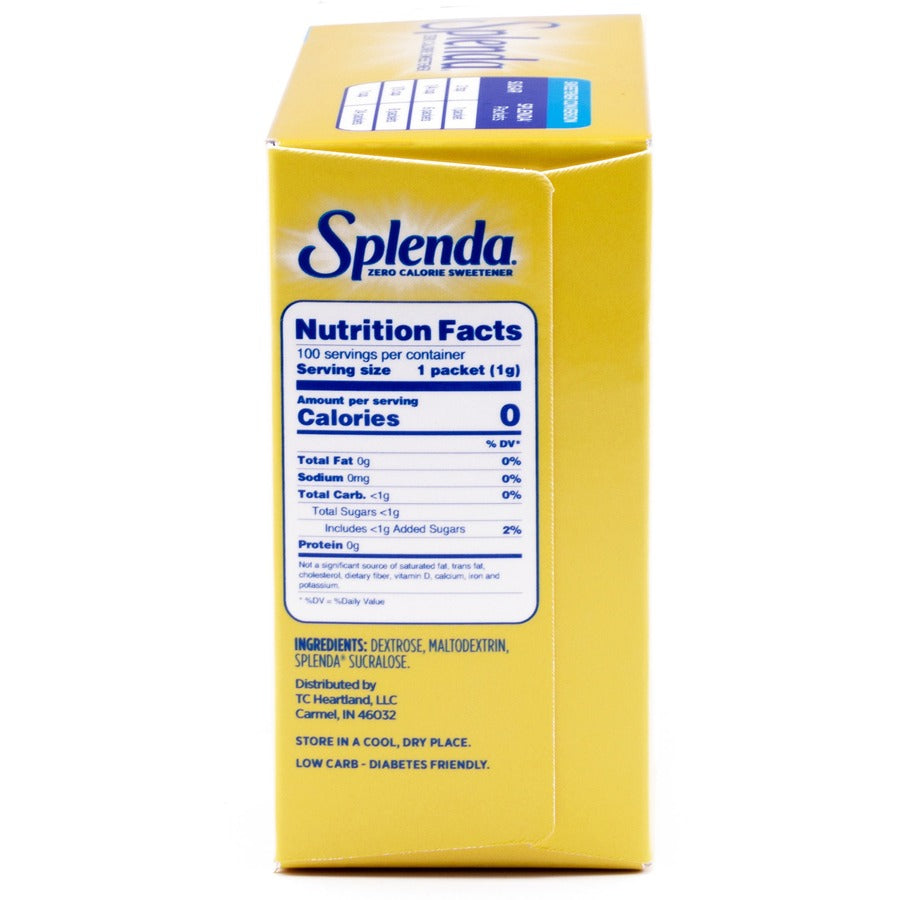 Splenda No Calorie Sweetener Packets - Right