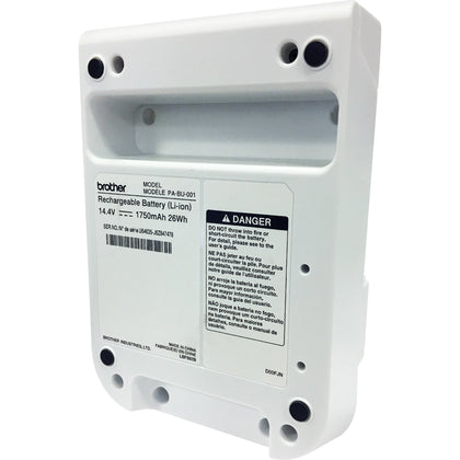 Brother QL-810W/QL-820NWB Rechargeable Battery - 1750 mAh - 14.4 V DC - Label Maker Supplies