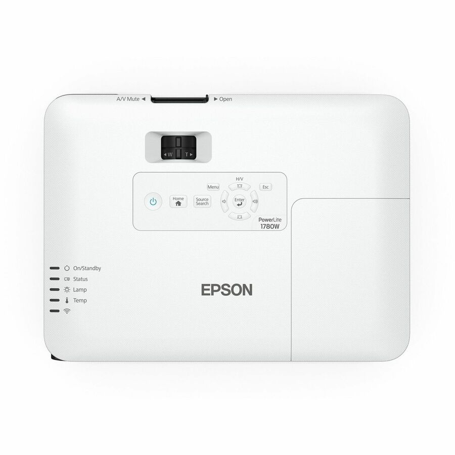 Epson PowerLite 1780W LCD Projector: WXGA 3000 lm HDMI & USB - Projectors Accessories