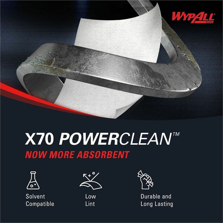 Wypall PowerClean X70 Medium Duty Cloths - Pop-Up Box - Alternate-Image6