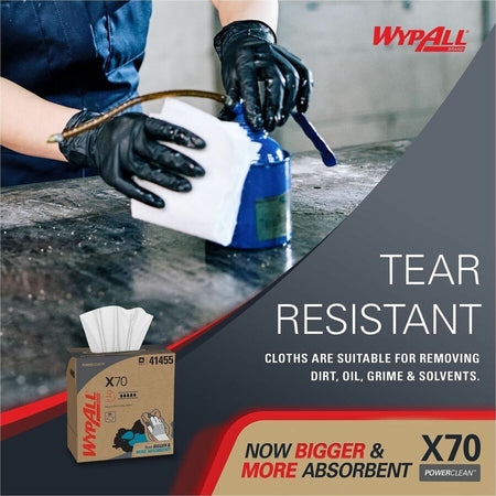 Wypall PowerClean X70 Medium Duty Cloths - Pop-Up Box - Alternate-Image4