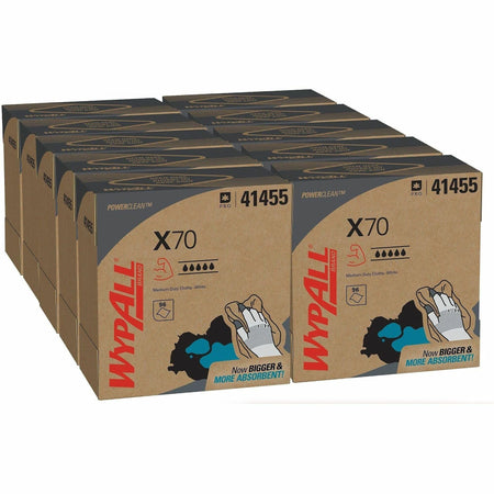 Wypall PowerClean X70 Medium Duty Cloths - Pop-Up Box - 2000