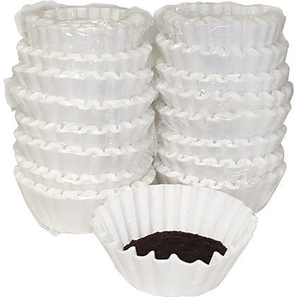 Melitta Basket-style Coffeemaker Filters - Heavyweight Tear Resistant - 800/Carton - Coffee