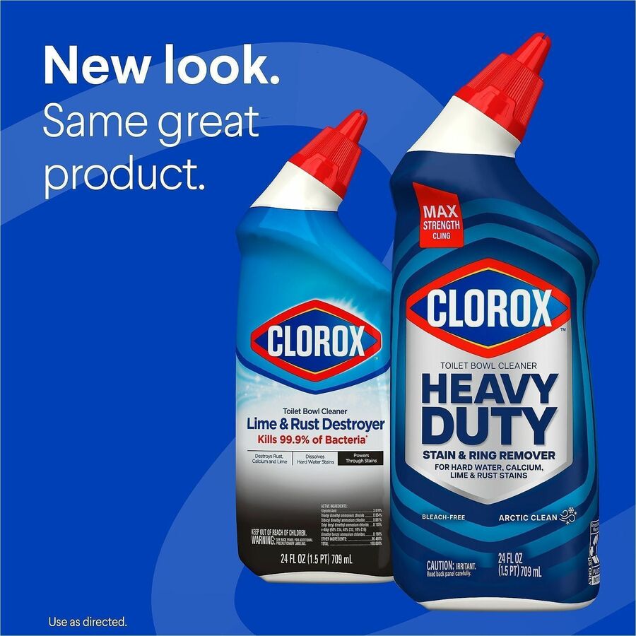Clorox Toilet Bowl Cleaner Heavy-Duty Stain and Ring Remover - Alternate-Image9