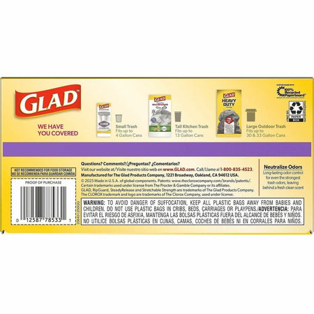 Glad ForceFlex Tall Kitchen Drawstring Trash Bags - Alternate-Image16