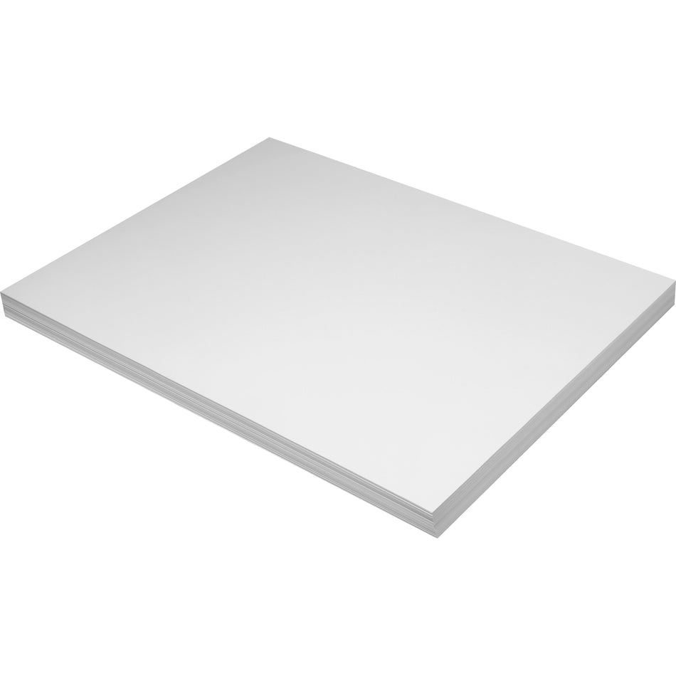Pacon Tagboard - Art Project, Craft Project - 24" Height x 18" Width - White - 100 / Pack