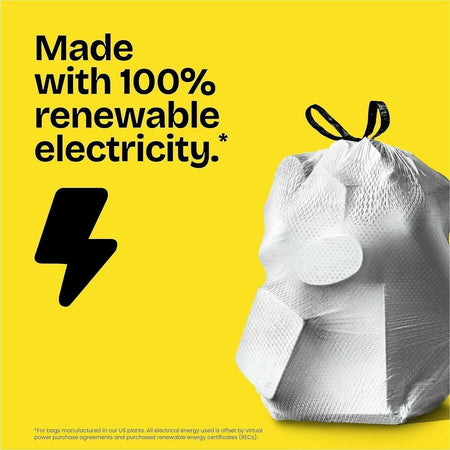 Glad ForceFlex Tall Kitchen Drawstring Trash Bags - Alternate-Image7