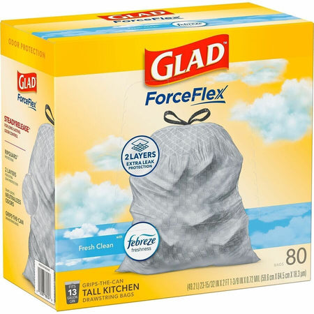 Glad ForceFlex Tall Kitchen Drawstring Trash Bags - Alternate-Image11