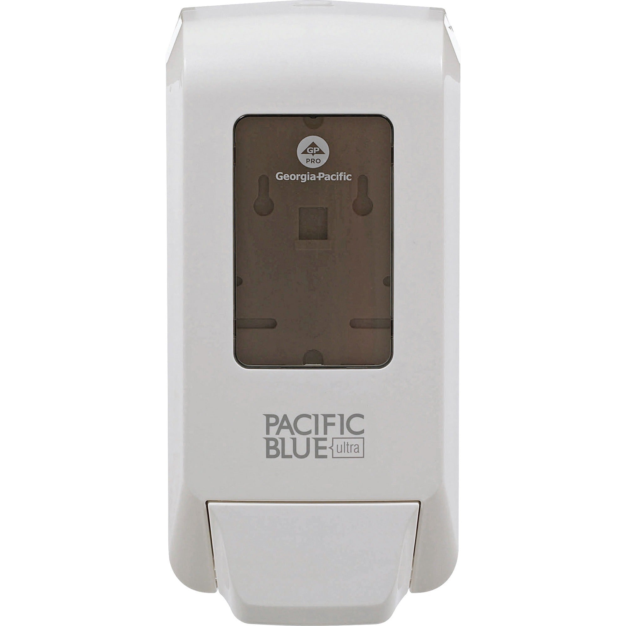 Pacific Blue Ultra Foaming Hand Soap/Hand Sanitizer Wall-Mounted Manual Dispenser - Manual - White - 1 Each