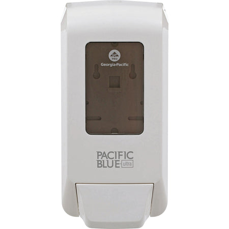 Pacific Blue Ultra Foaming Hand Soap/Hand Sanitizer Wall-Mounted Manual Dispenser - Manual - White - 1 Each