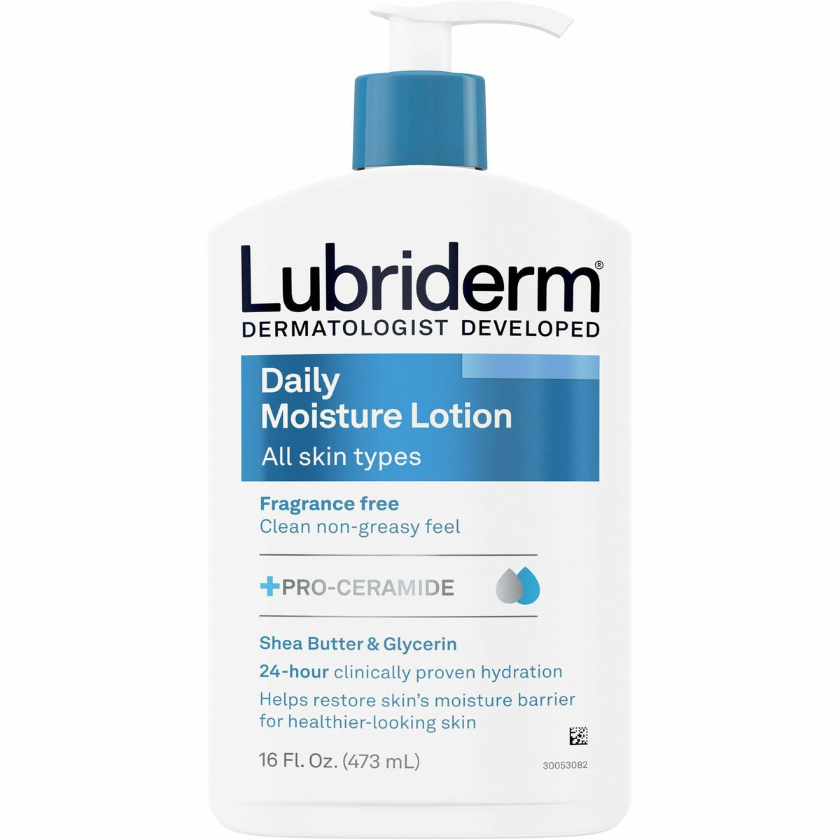 Lubriderm Daily Moisture Lotion: 16 fl oz for Dry Normal Skin - Skin/Body Lotions