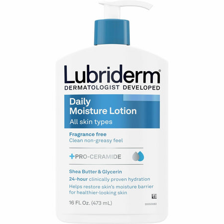 Lubriderm Daily Moisture Lotion: 16 fl oz for Dry Normal Skin - Skin/Body Lotions