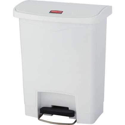 Rubbermaid Slim Jim Step-On Container: Durable 8-gal Bin - Waste Containers & Lids