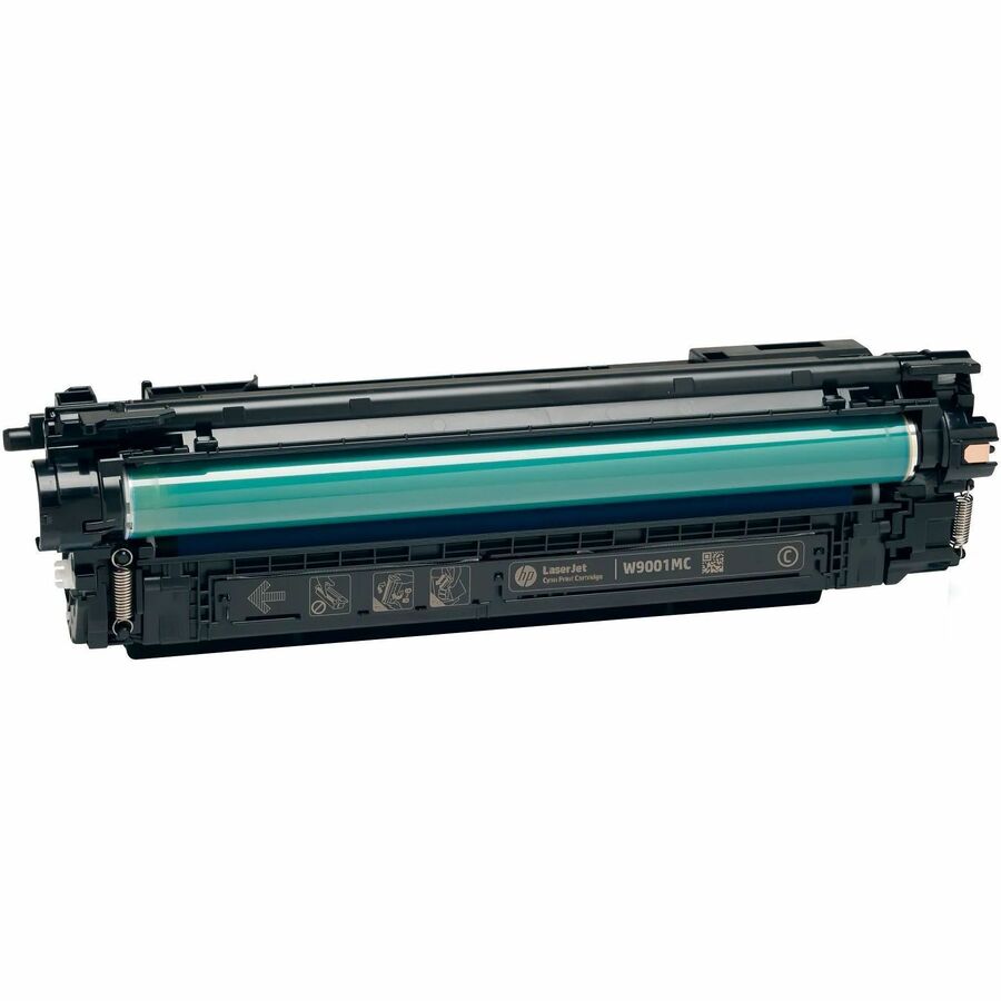 HP 655A (CF451A) Original Laser Toner Cartridge - Cyan - 1 Each - Alternate-Image1