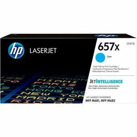 HP 657X (CF471X) Original High Yield Laser Toner Cartridge - Cyan - 1 Each - Large