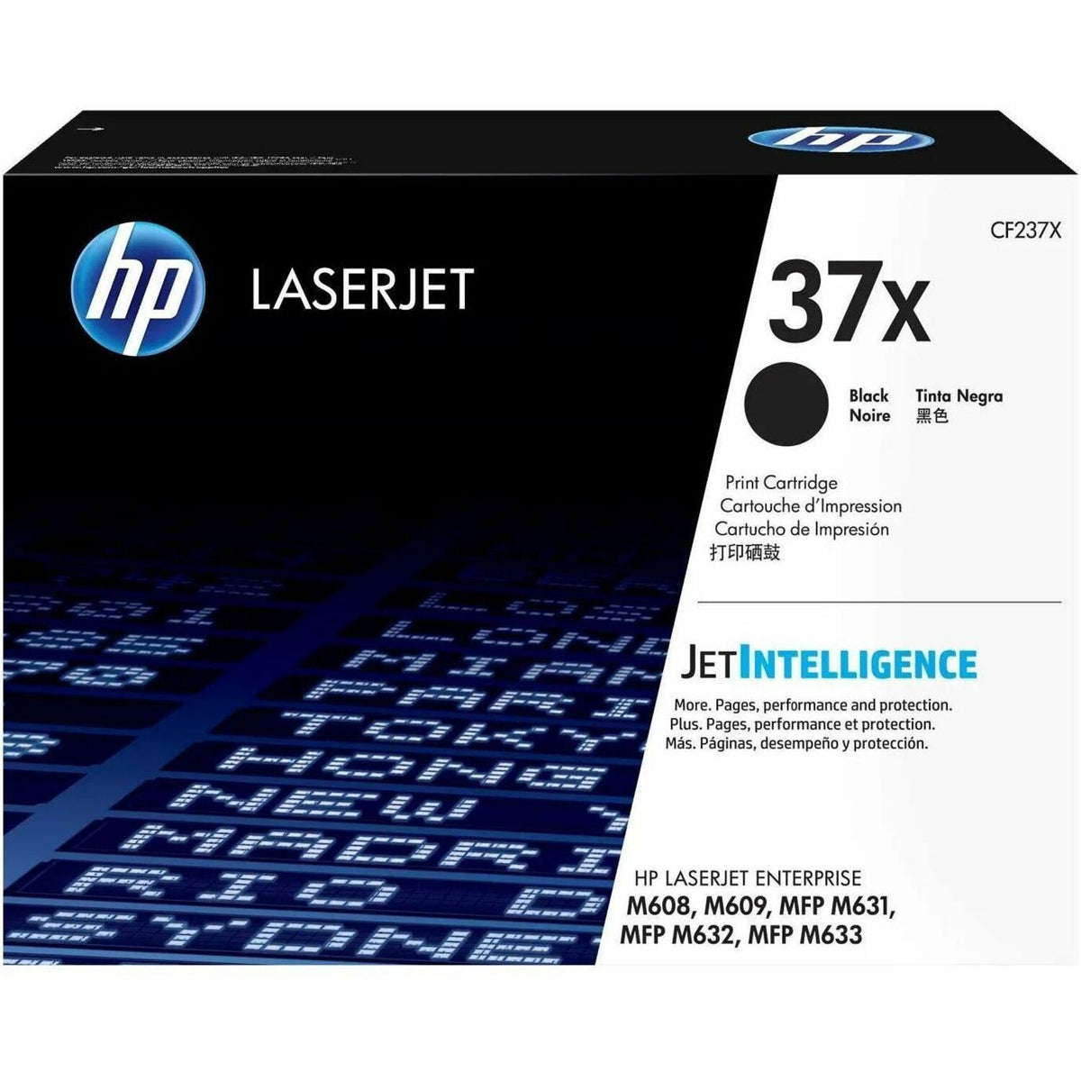 HP 37X (CF237X) Original High Yield Laser Toner Cartridge - Black - 1 Each - 1500