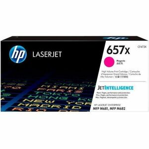 HP 657X (CF473X) Original High Yield Laser Toner Cartridge - Magenta - 1 Each - Large