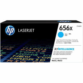 HP 656X (CF461X) Original High Yield Laser Toner Cartridge - Cyan - 1 Each - 1300