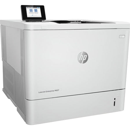 HP LaserJet M607 M607n Desktop Laser Printer - Monochrome - Right