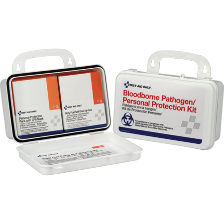 First Aid Only BBP/Personal Protection Kit - 28-Piece Set - Medical Spill Kits