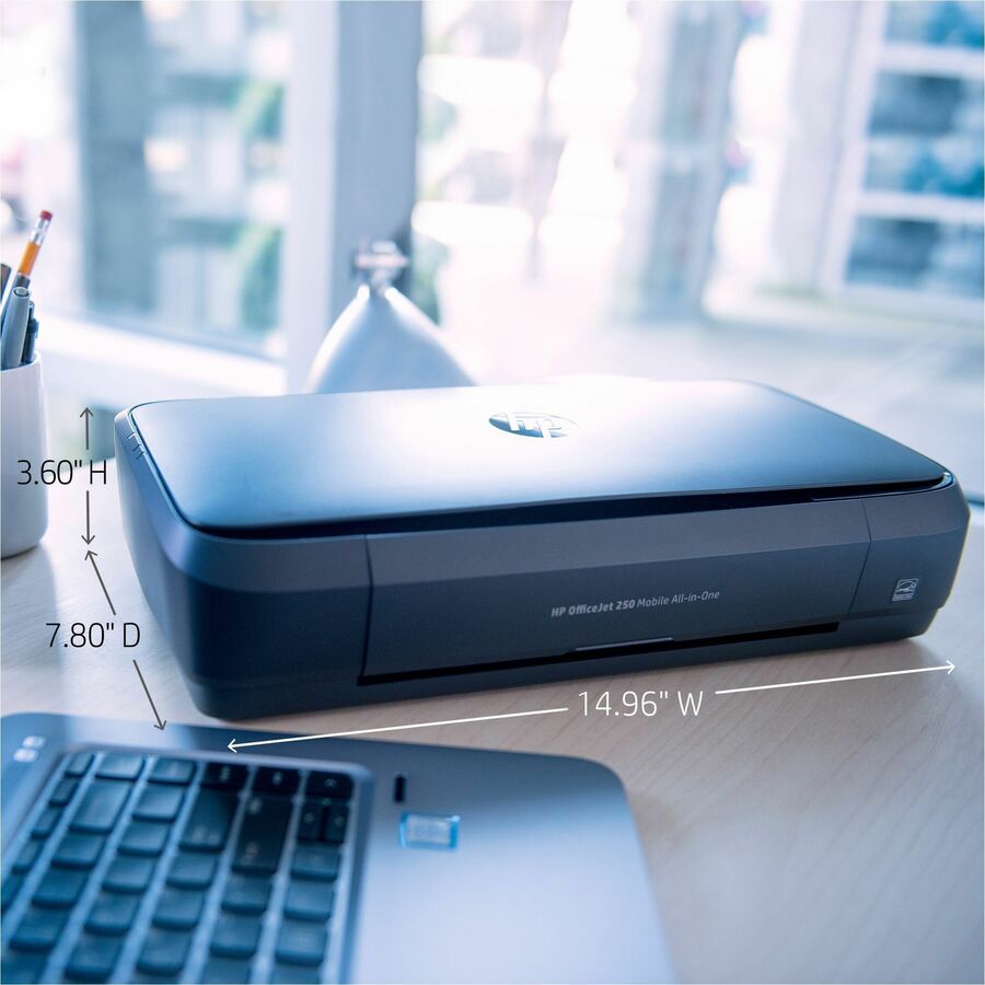 HP Officejet 250 Wireless Inkjet Multifunction Printer - Color - Alternate-Image7