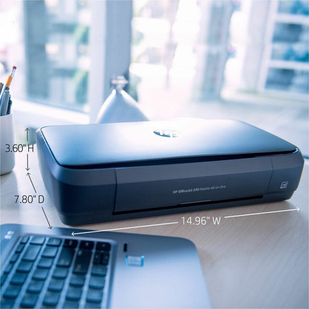 HP Officejet 250 Wireless Inkjet Multifunction Printer - Color - Alternate-Image7