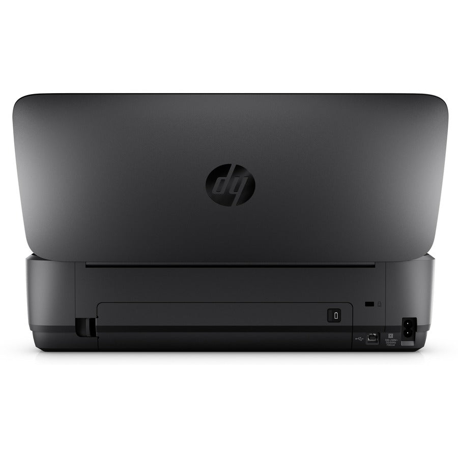 HP Officejet 250 Wireless Inkjet Multifunction Printer - Color - Rear