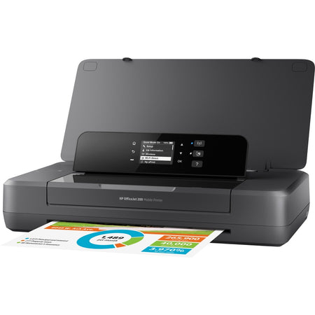 HP Officejet 200 Portable Inkjet Printer - Color - Left