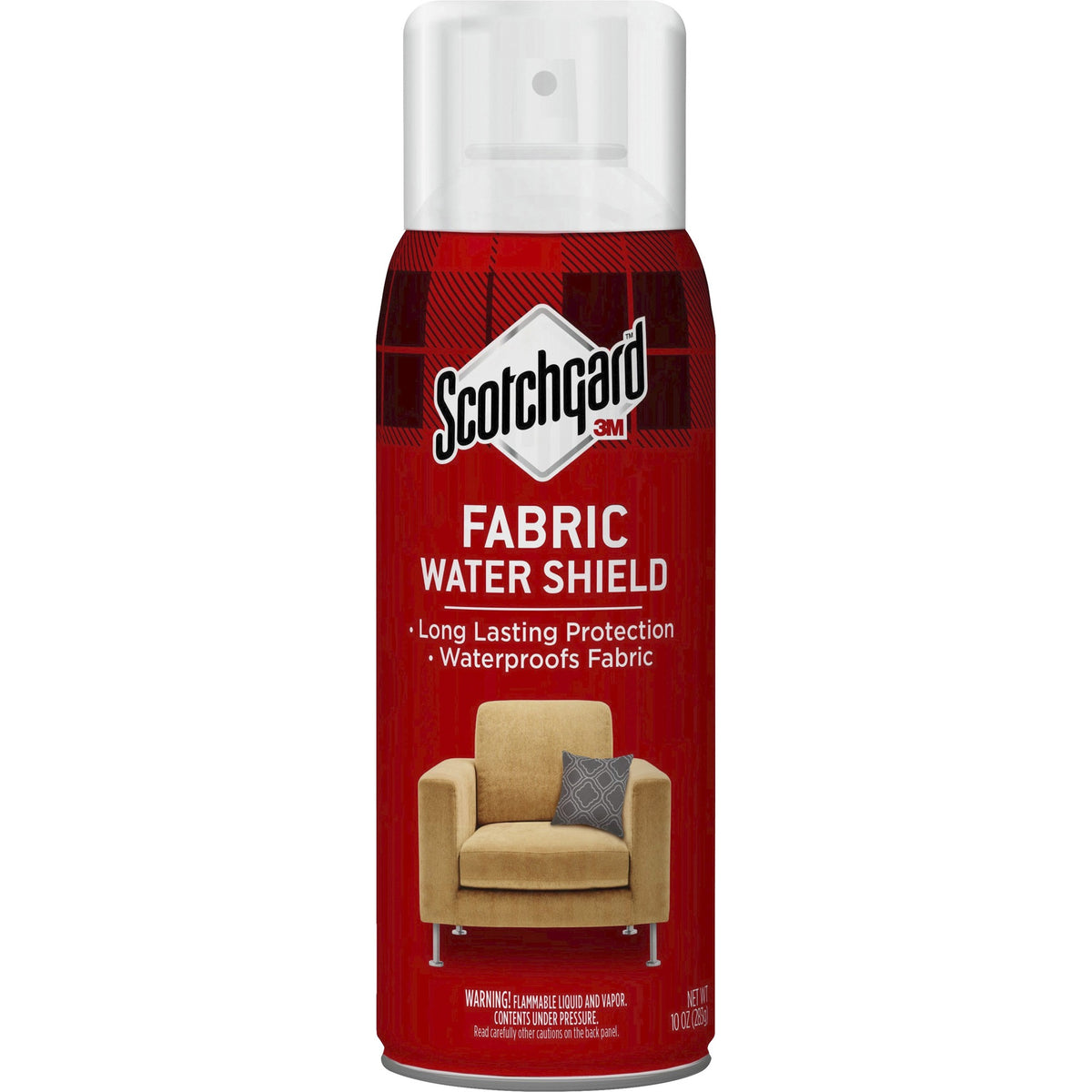 Scotchgard Fabric Water Shield - For Fabric - 10 fl oz (0.3 quart) - Recommended For: Stain Remover - Odorless, Soil Resistant - Aqua - 1 Each