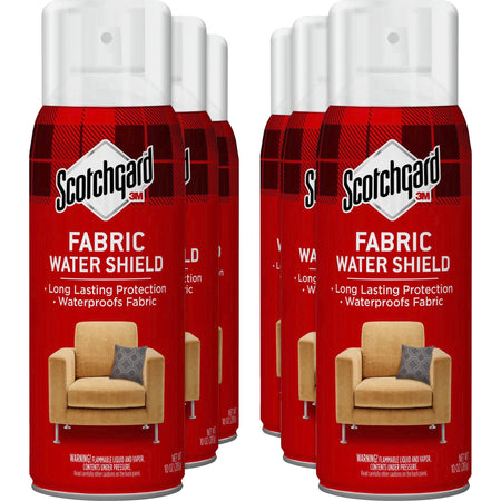Scotchgard Fabric Water Shield - For Fabric - 10 fl oz (0.3 quart) - Recommended For: Stain Remover - Odorless, Soil Resistant - Aqua - 6 / Carton