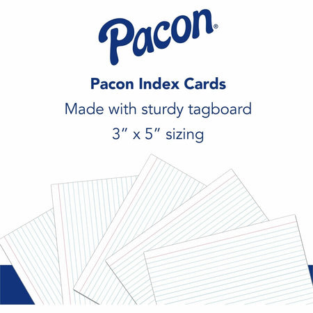 Pacon Ruled Index Cards - Alternate-Image2